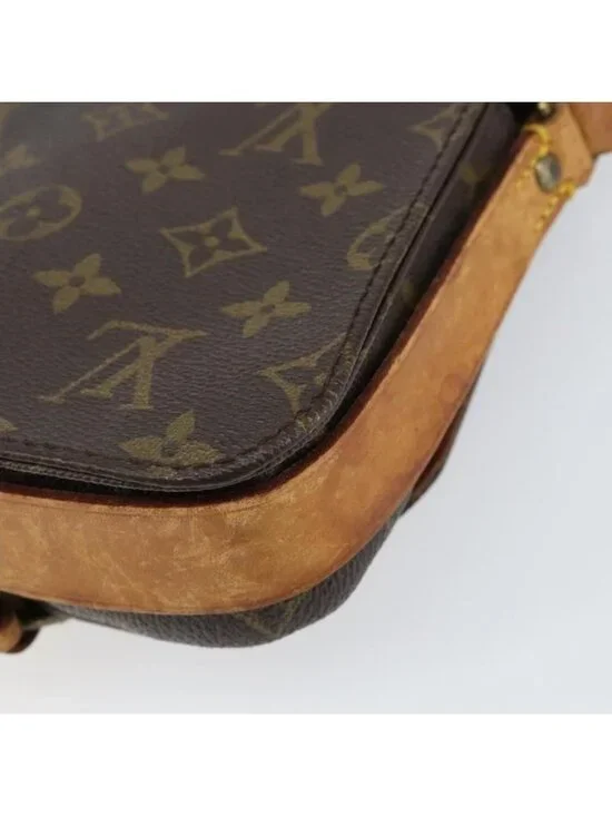 Authentic LOUIS VUITTON Monogram Cartouchiere PM Shoulder Bag M51254 LV - Picture 8 of 16